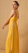 NWT Mon Renn Scenic Dress Mango Yellow XS/6