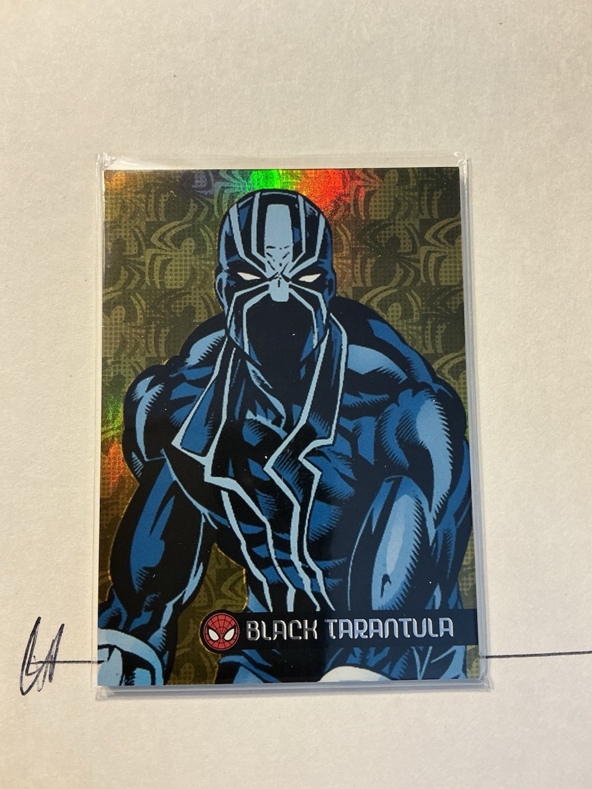 2017 Fleer Ultra Spider-Man Trading Royal Foil Cards GC-4 Black Tarantula 93/99