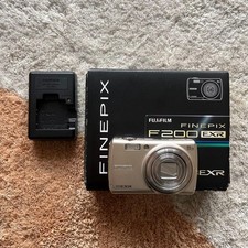 FUJIFILM F200 EXR Compact Digital Camera Tested Working Seller Japan