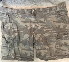 RedHead Men's Camo Cargo Shorts Size 50 Green Camouflage Heavy Duty Outdoor