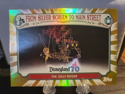 2025 Topps Disneyland 70th Anniversary  The Jolly Roger #MS-4 Gold Foil /50