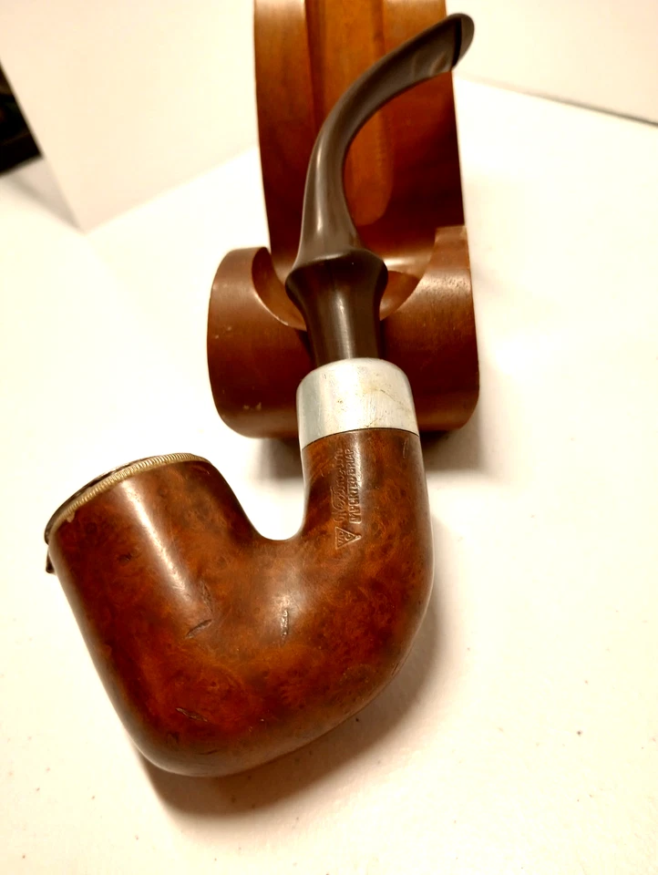 Vtg WDC Wellington Imported Briar OOM PAUL Wind Cap P-Lip Smoking Tobacco Pipe+! - Image 3 of 4
