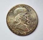 1963 Franklin Half Dollar 90 % Silver
