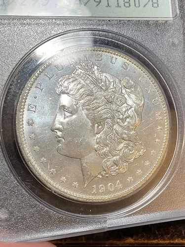 PCGS MS64 PL 1904 O MORGAN DOLLAR BLAST WHITE NICE MIRRORED SURFACES RATTLER