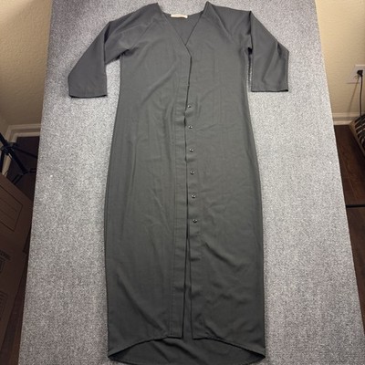 USHATAVA Maxi Dress Size Small Black 3/4 Sleeve
