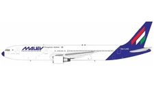 IF763MA0625 Inflight 767-300ER 1/200 Model HA-LHD MALEV w/Stand