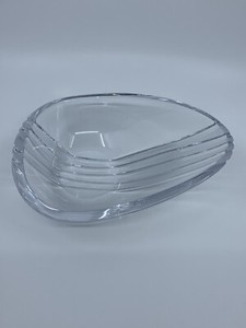 Villeroy  & Boch Organic Oval/Oblong Cut Crystal Candy Dish *READ*