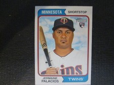 2023  Topps  HERITAGE   Jermaine Palacios   #390   Minnesota Twins  RC
