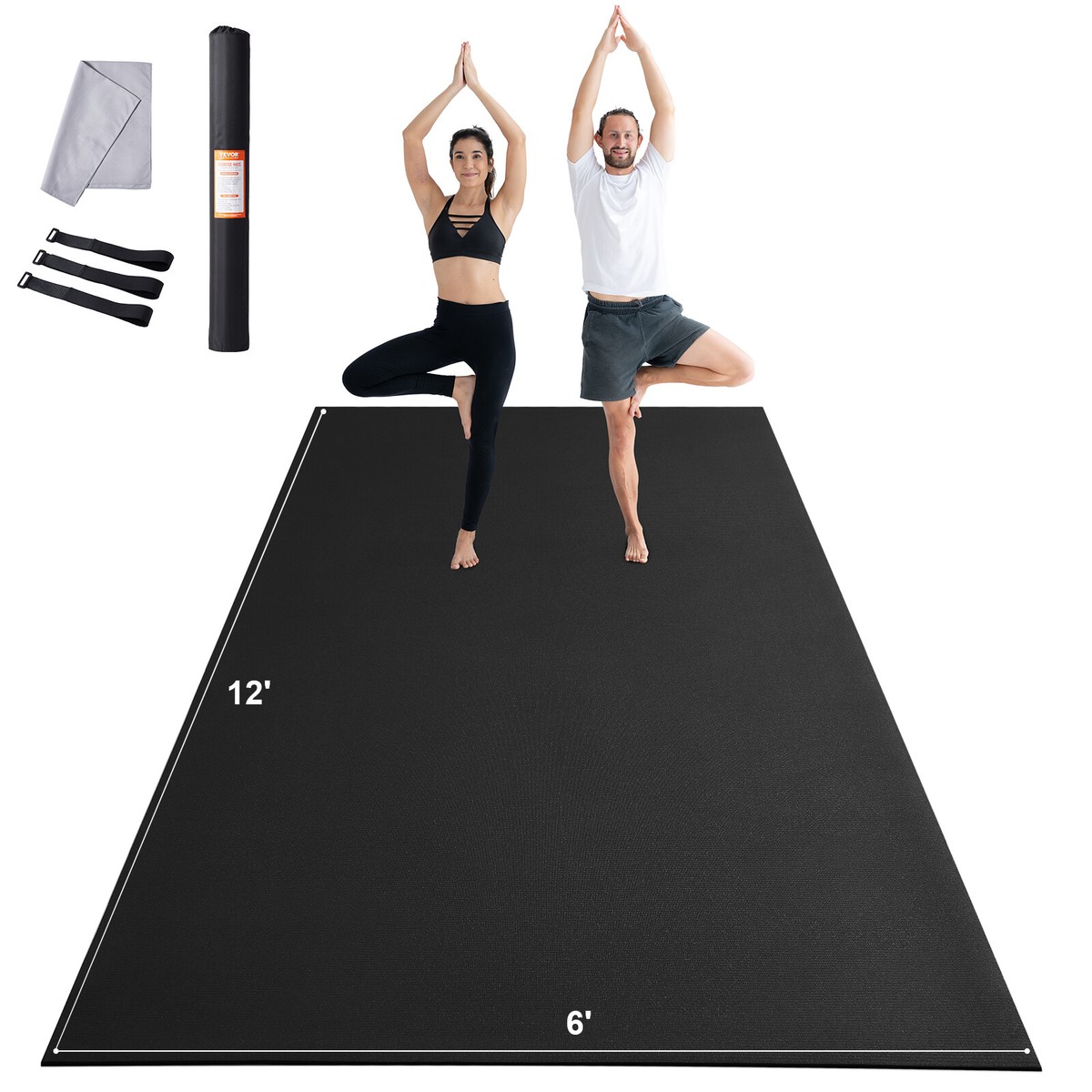 Gym Flooring P90x Jump Mat Innhom Large Exercise Mat 7'x5'x7mm