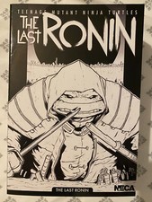 Neca Teenage Mutant Ninja Turtles The Last Ronin Action Figure TMNT Black/white