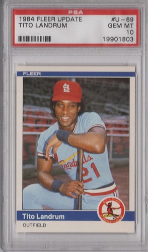 1984 Tito Landrum #U-69