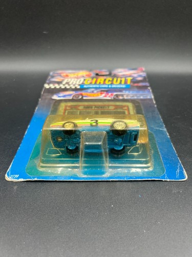 Camaro blanco Greg Pickett 1993 Hot Wheels Pro Circuit años 80 en paquete - Imagen 2 de 3