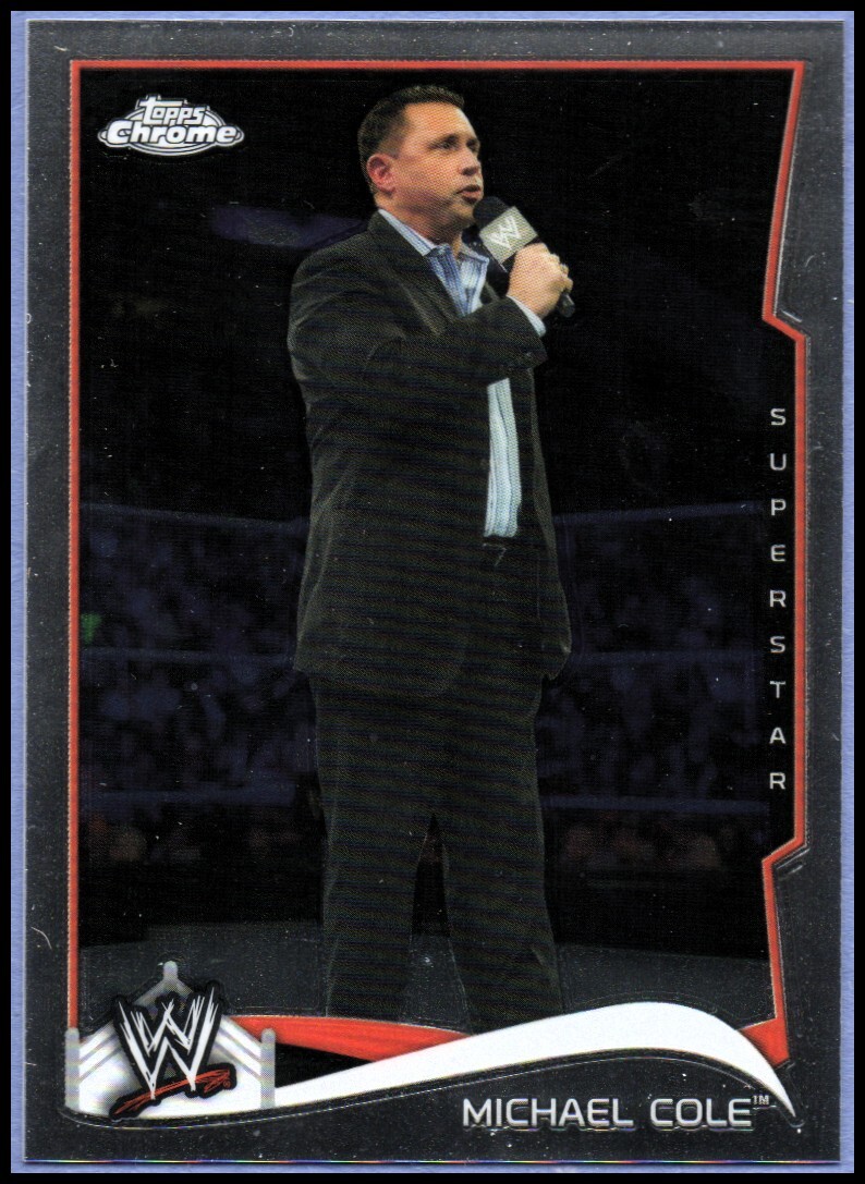 2014 Topps Chrome WWE #32 Michael Cole