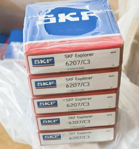 1X SKF 6207/C3 single row deep groove ball bearing - Picture 1 of 1