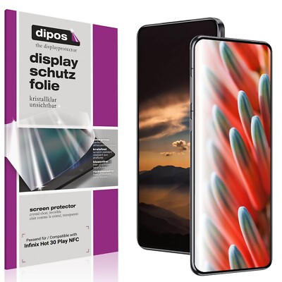 4x Schutzfolie klar für Infinix Hot 30 Play NFC Displayschutzfolie Folie