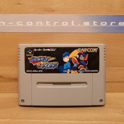 Super Famicom Spiele Games ROCKMAN FORTE MEGA MAN BASS Nintendo SNES Spiel Japan