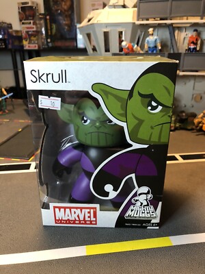 Hasbro Mighty Muggs SKRULL 2008 Marvel Universe Vinyl Figure