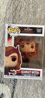 Signed By Elizabeth Olsen - Multiverse of Madness - Scarlet Witch 1007