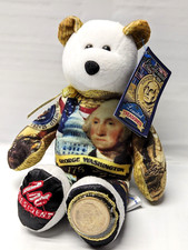 George Washington Golden Dollar Coin Bear American Patriotic Collectable
