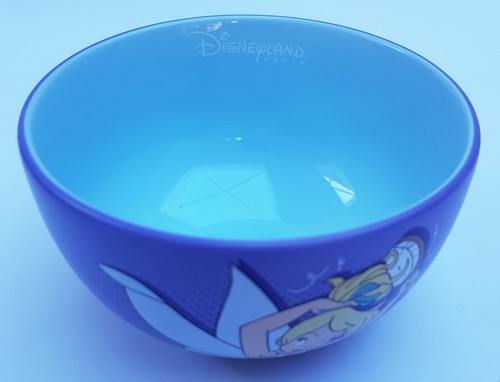 Disneyland Paris Tinker Bell Morning Bowl Disney Park Ceramic Cereal Late Pretty - Picture 5 of 10