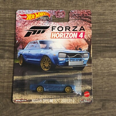 D   Hot Wheels Premium   2021 Forza Horizon 4   Nissan Skyline H/T 2000GT-X