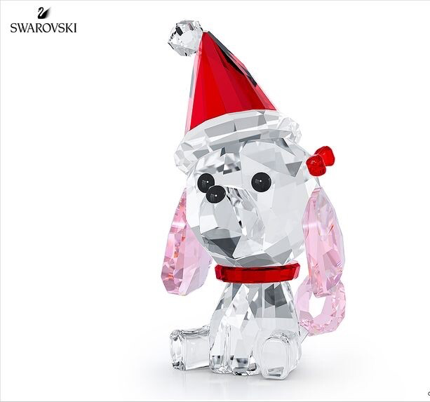 置物 Swarovski Holiday Cheers man Swarovski Holiday Cheers Poodle MIB #5625854 | eBay