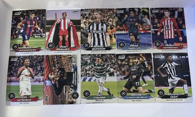Topps Stadium Club Chrome 23/24 x 23 Karten Konvolut