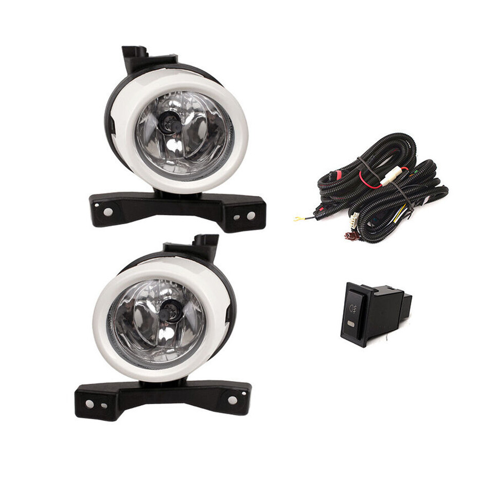 Set Front Bumper Fog Lamps Driving light For Toyota Hiace