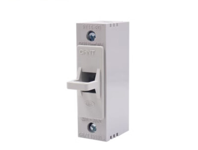 1 PCS New CHINT base with fuse RT14-20 6A   #WD2