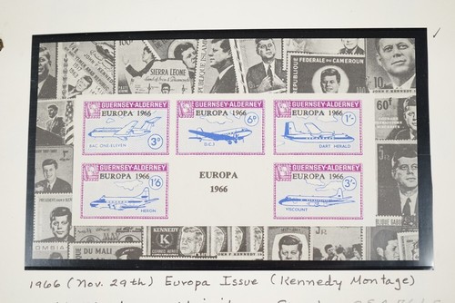 BRITISH ISLES SPECIALIZED 1960s JFK CINDERELLAS 250+ STAMPS & 50+ COVER - Bild 11 von 24