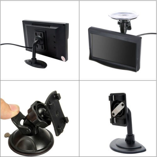 5" Car Monitor+ 170° Reversing Camera Backup Parking System Dual Mounts iPoster - Picture 19 of 20
