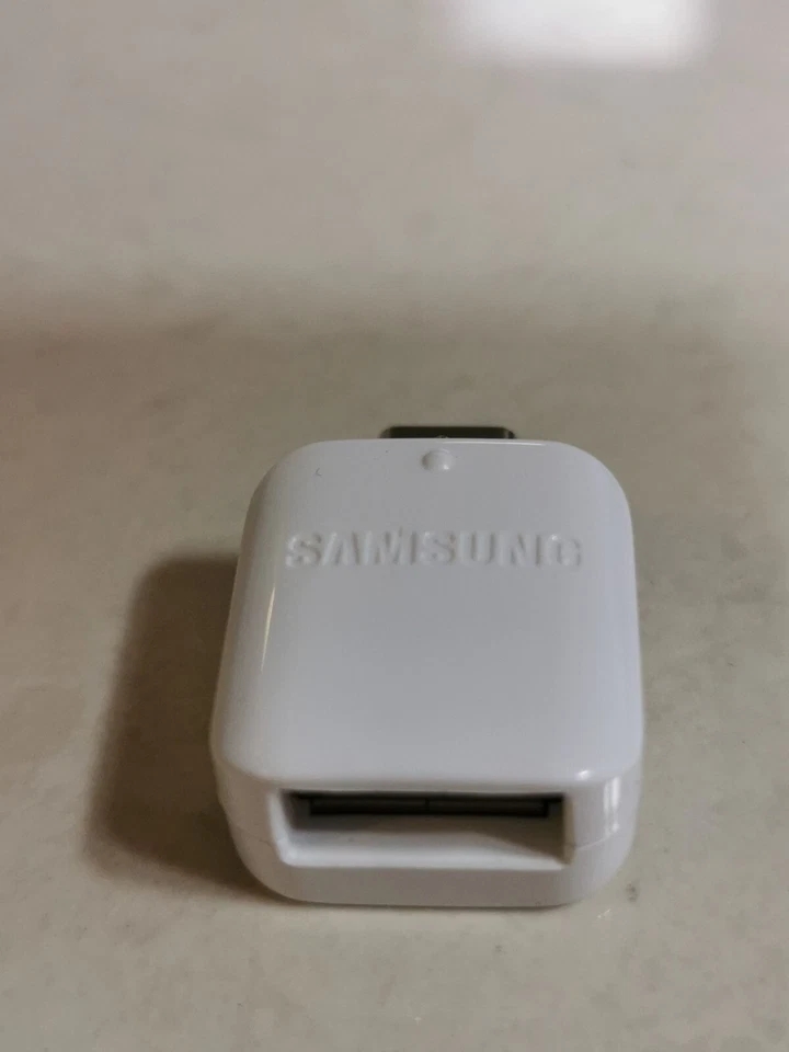 Lote 5 piezas OEM Samsung GH98-41288A USB 3.1 Tipo C Adaptador - Blanco /#S9 Foto 3 de 3