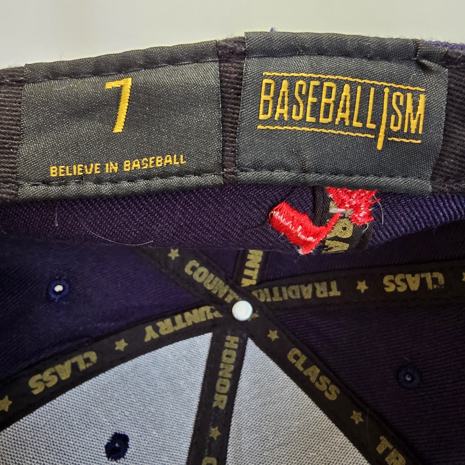 Baseballism Fitted Hat Cool Ballplayer Mascot Cap… - image 8