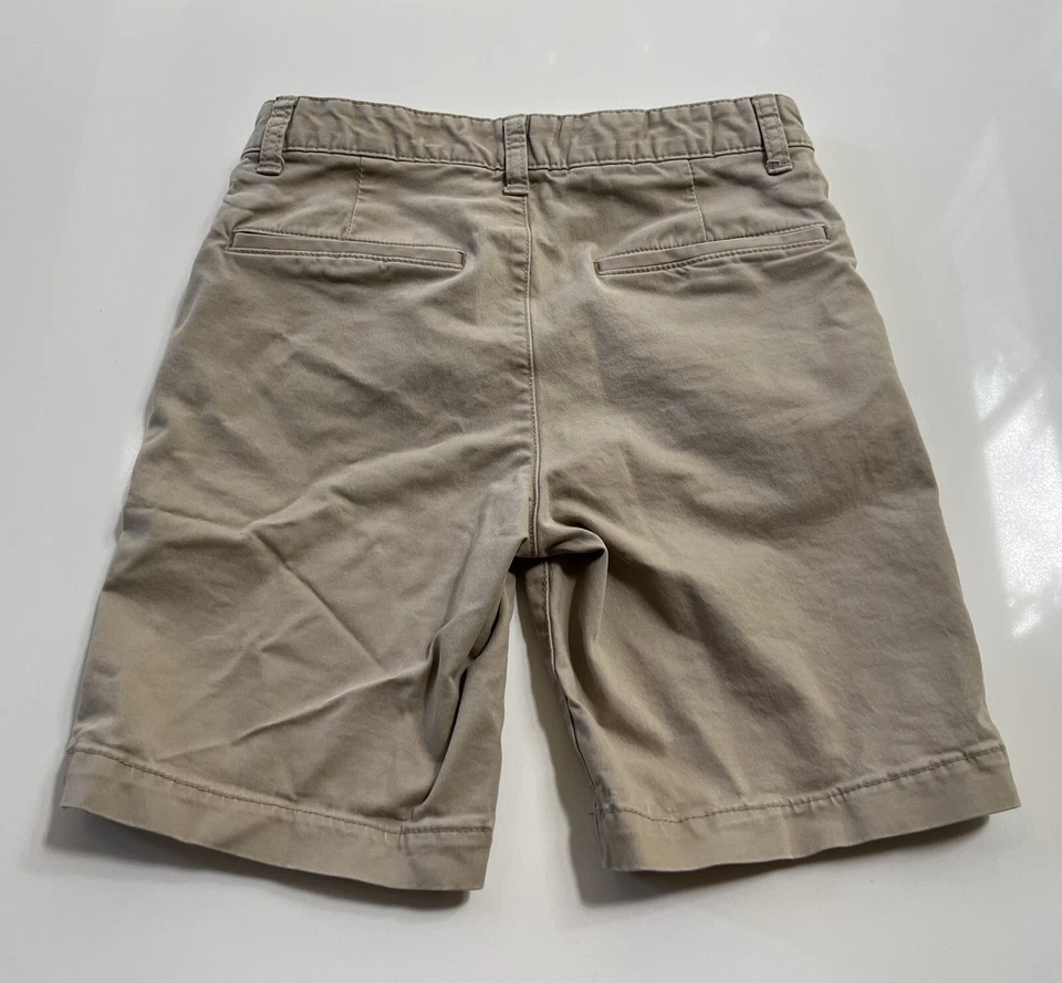 Pantalones cortos Gap Kids Uniforme Frente Plano ~ Talla 12 ~ Caqui ~ En muy buen estado Foto 2 de 4