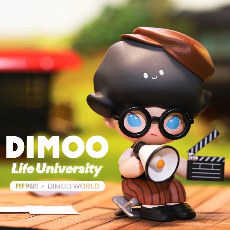 Pop Mart Dimoo Life University Mini Figure Director-image