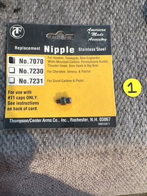 Thompson Center Replacement Nipple #7070 (1)