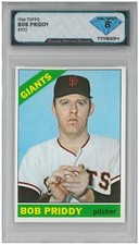 1966 Topps BOB PRIDDY #572 💎 DSG 8 NM/Mint