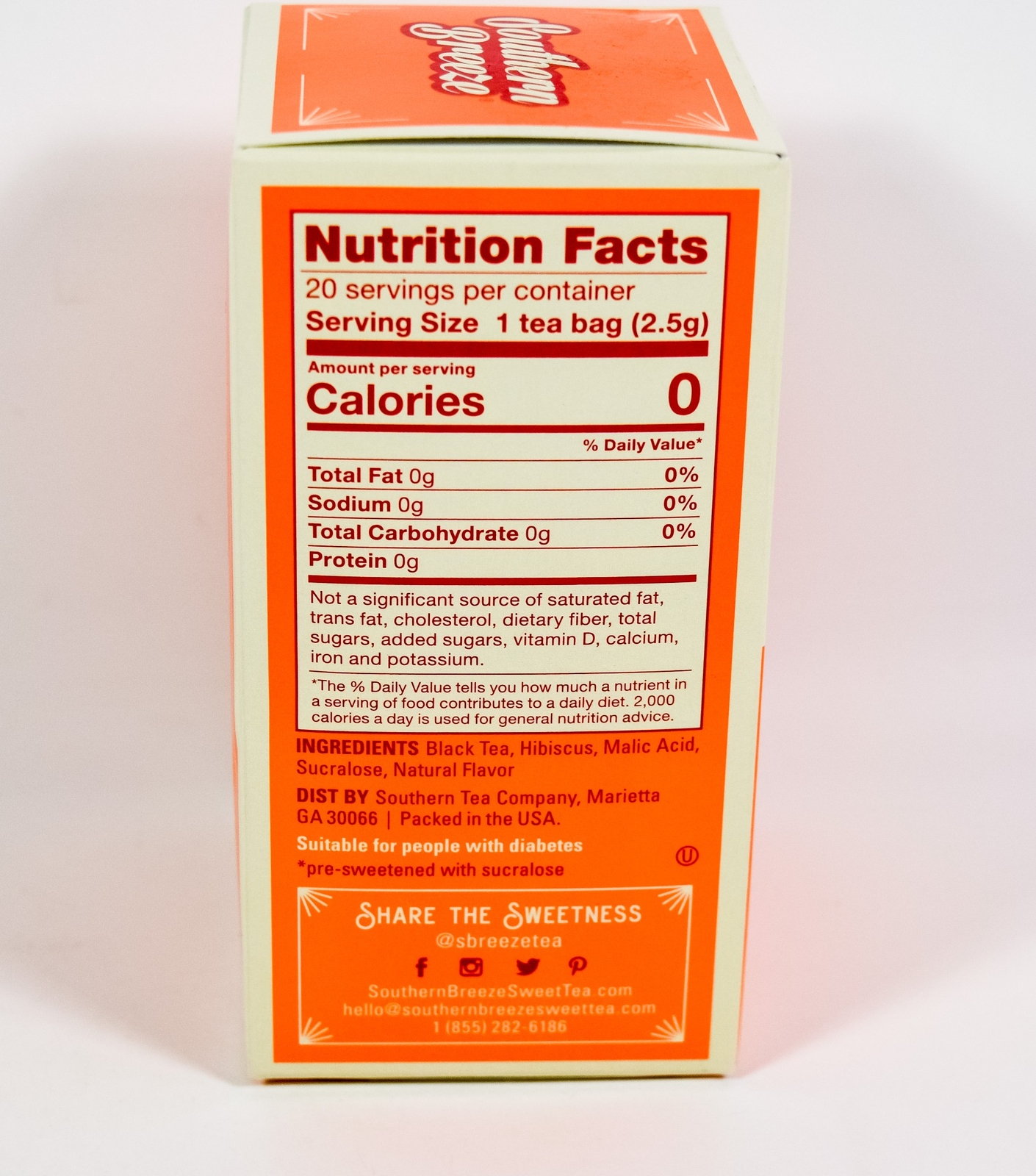 3 Southern Breeze Cold Brew PEACHS weet Tea Zero Calorie 1.73oz 10/19/2024 eBay