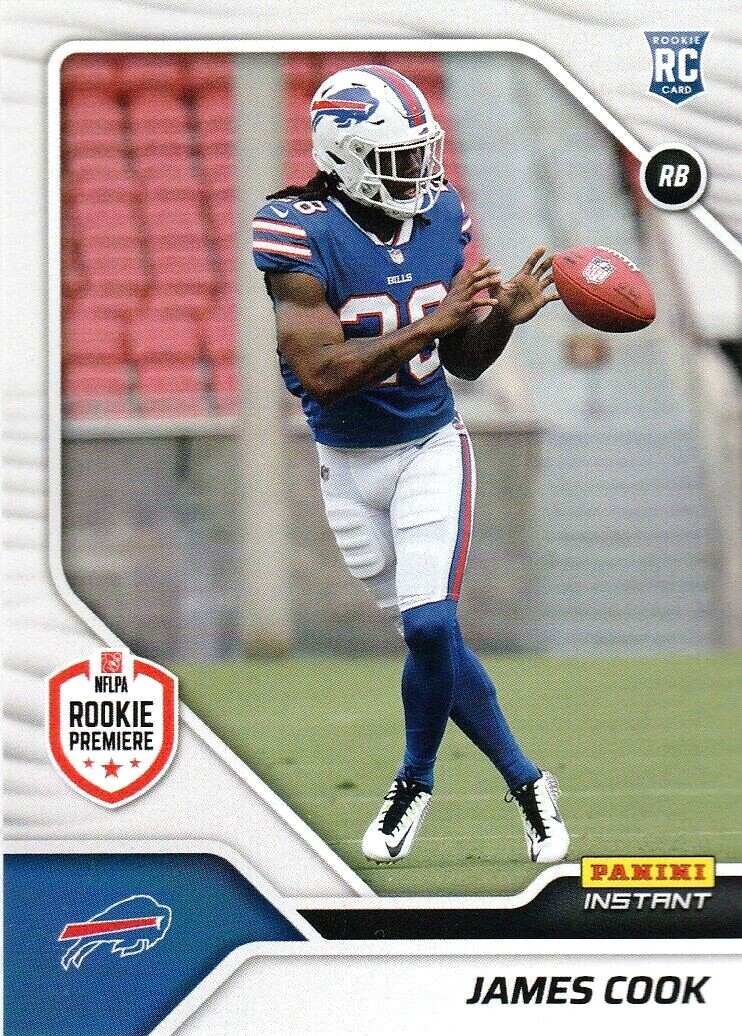 James Cook Panini Instant Rps First Look #FL22 Base