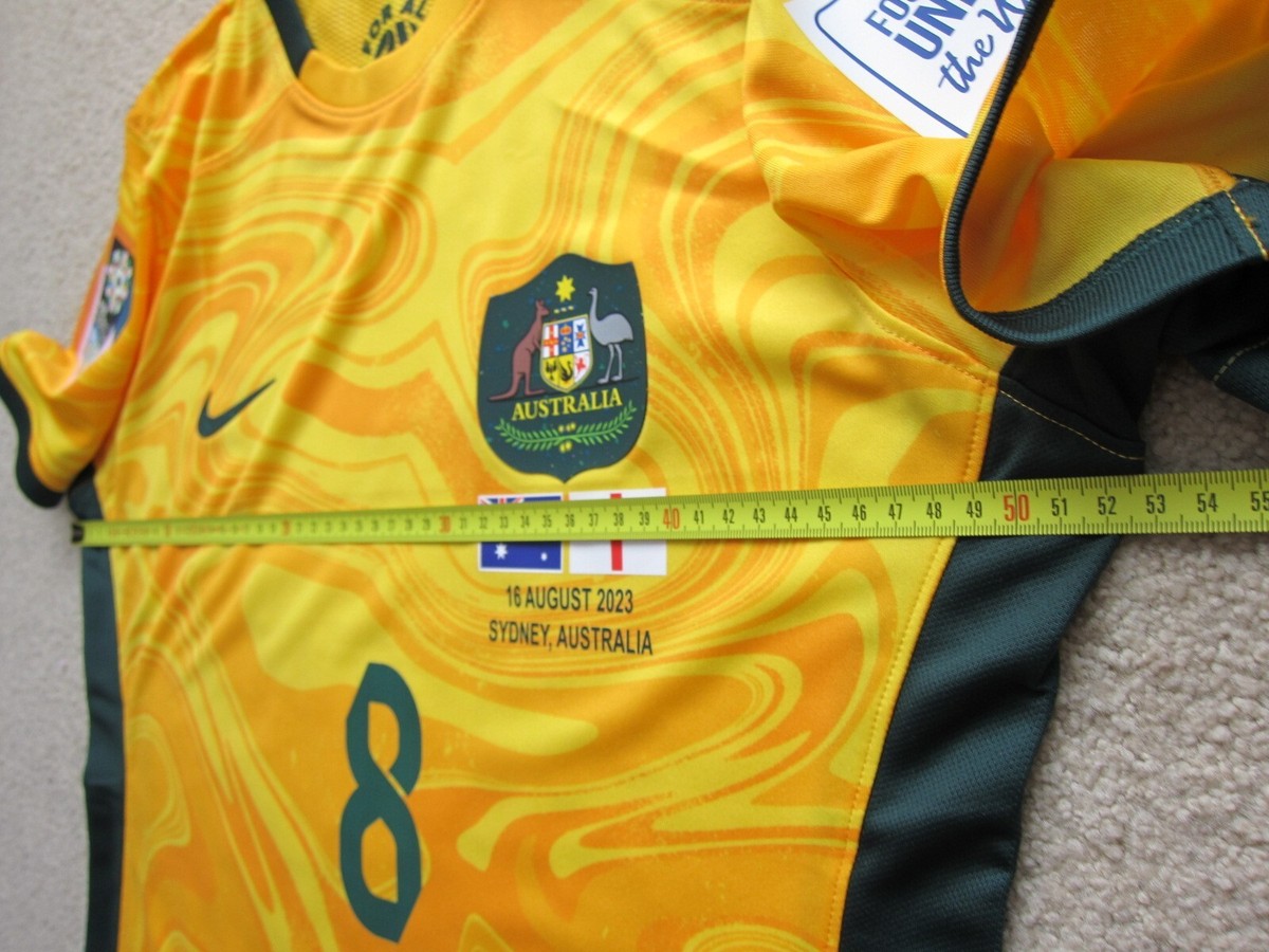 Maillot De Football Australie 2023 Nike - Matildas - CHIDIAC - Taille L Femme - Neuf Avec étiquette - Problème Joueur