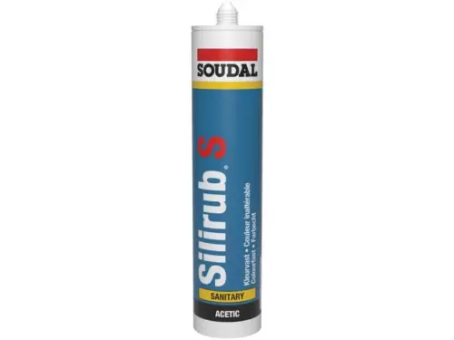 Soudal Sanitärsilikon Silirub 300ml