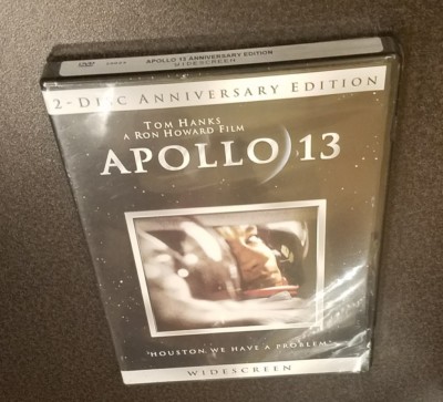 Apollo 13 (DVD, 2-Disc Widescreen Anniversary Edition) Tom Hanks film movie NEW