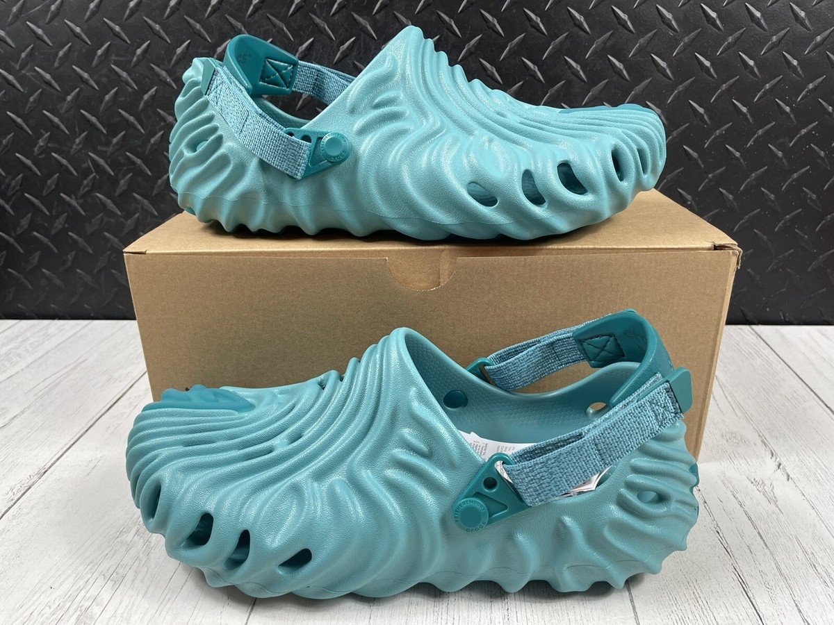 Crocs x Salehe Bembury x Pollex Tide Turquoise Blue Tonic Crocs