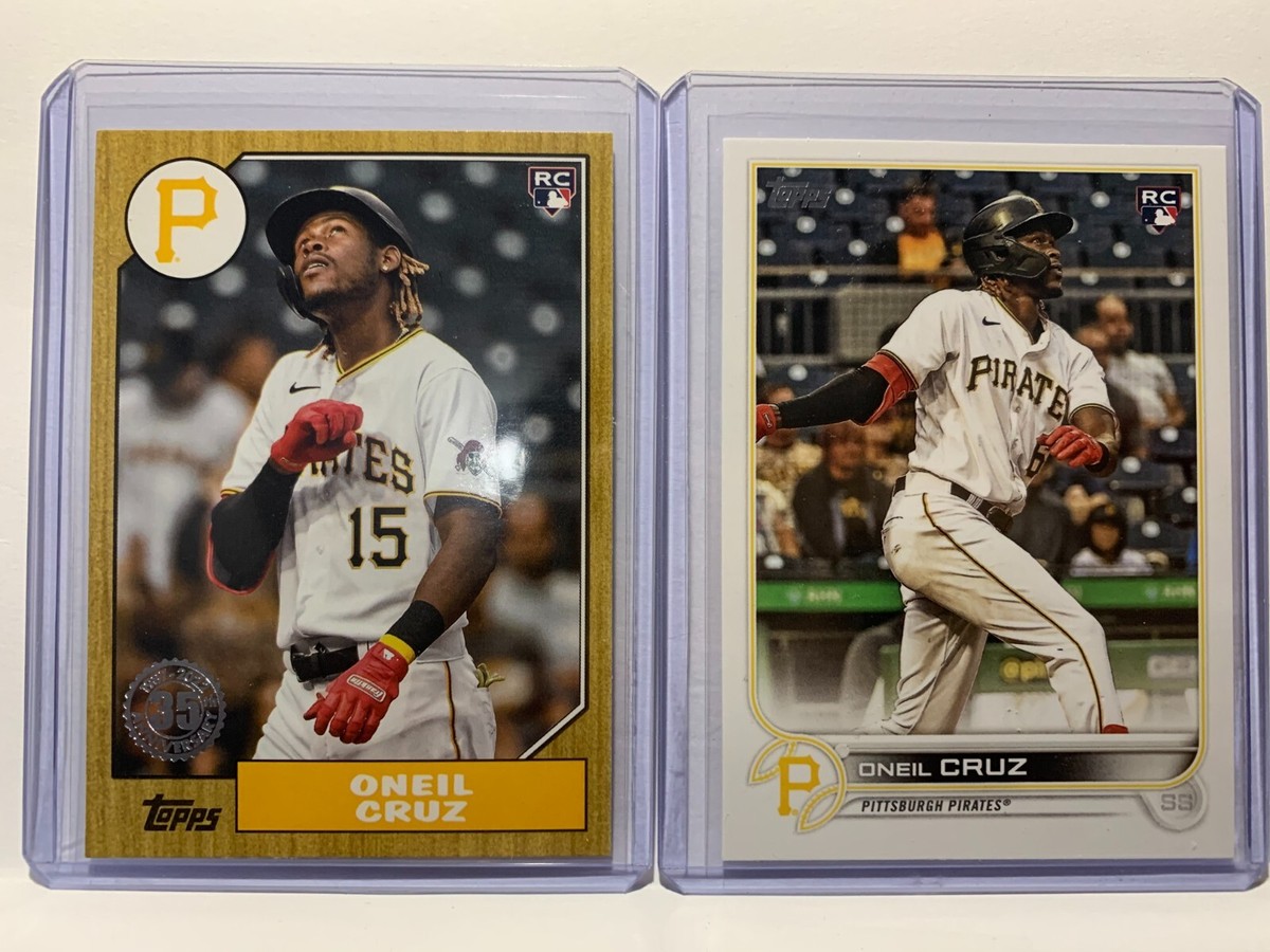 ONEIL CRUZ 2022 Topps Series 2 1987 35th Anniv RC Pirates 87TB-48