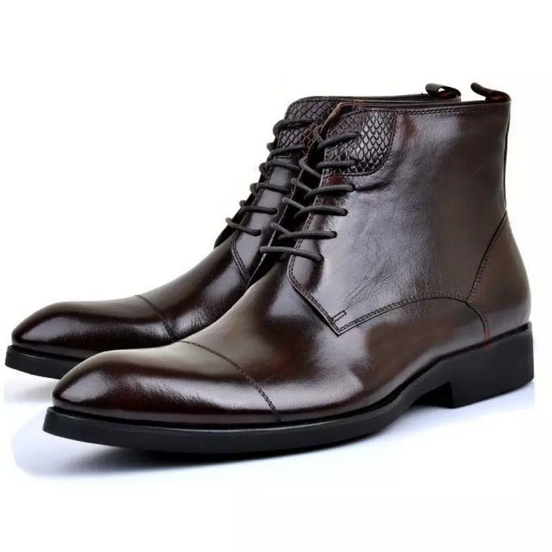 Mens formal dress boots clearance
