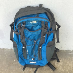 north face mesh backpack