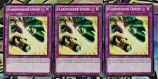 3x Flammender Odem SR02-DE036 COMMON DEUTSCH 1.Auflage PLAYSET Yu-Gi-Oh