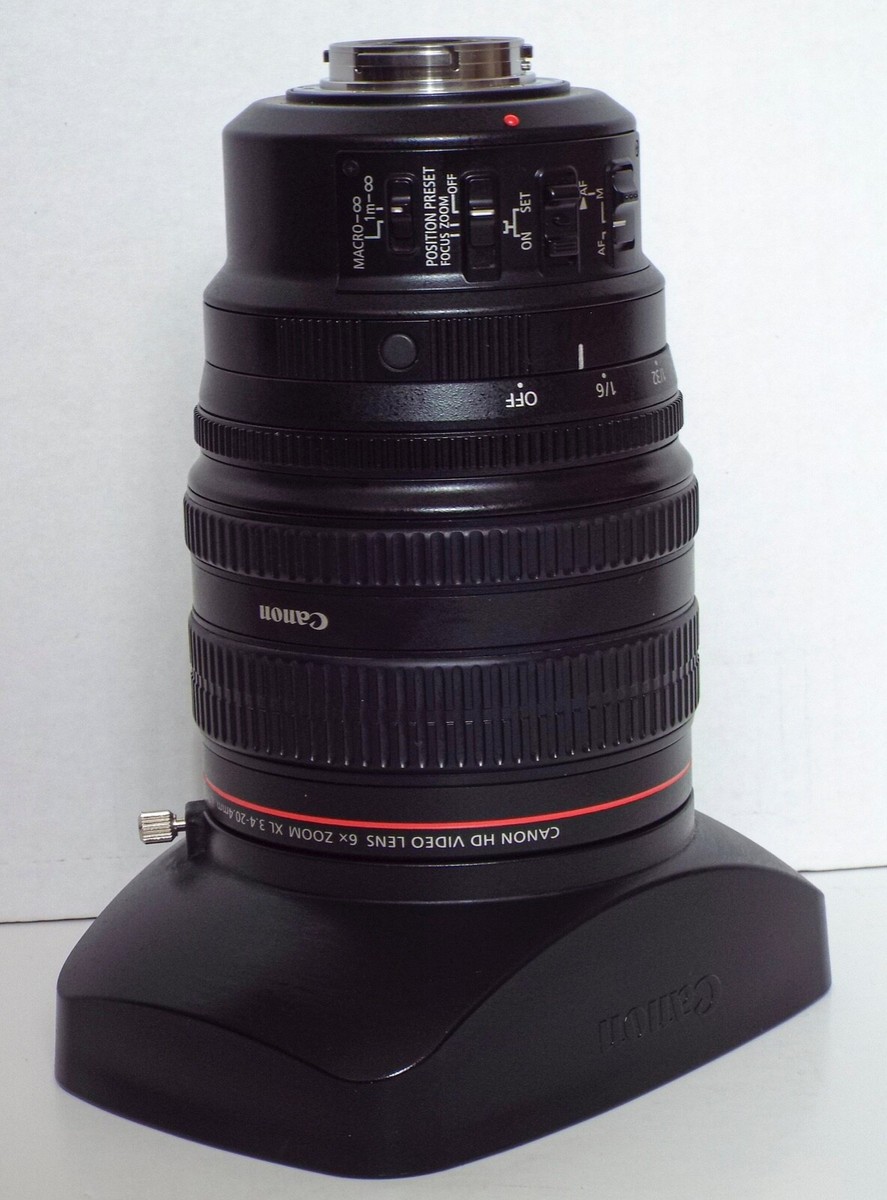 Canon HD Video Lens 6X Zoom LX for Canon XL-H1, XL-H1s, XL-H1a in