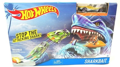 hot wheels shark bait track