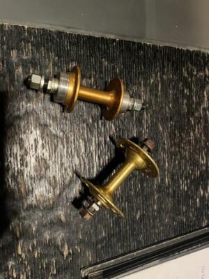 Kuwahara Sunshine Suntour Hub Set Bmx 36h Front Rear Old Kuwahara Sunshine Suntour Hub Set Bmx 36h Front Rear Old